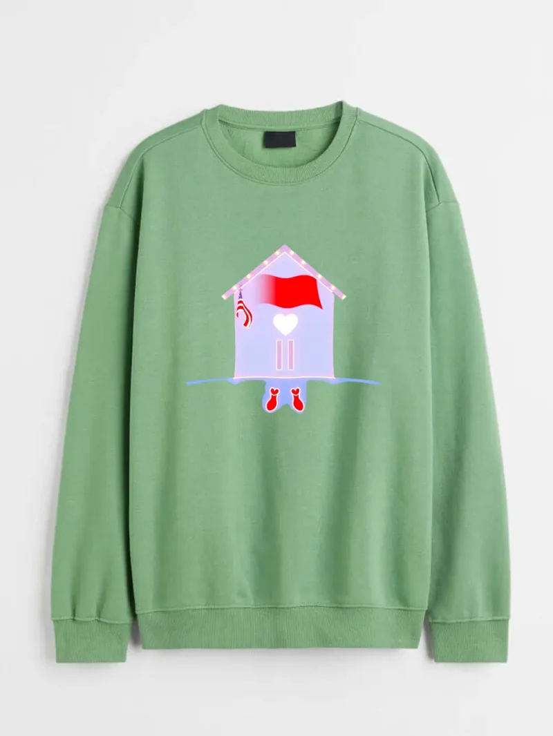 Home Of The Free Because My Husband Fights For It Sweatshirt - Image 2