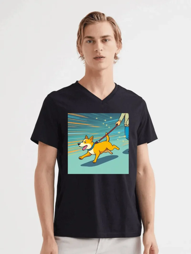 My Dog Walks Me T-Shirt