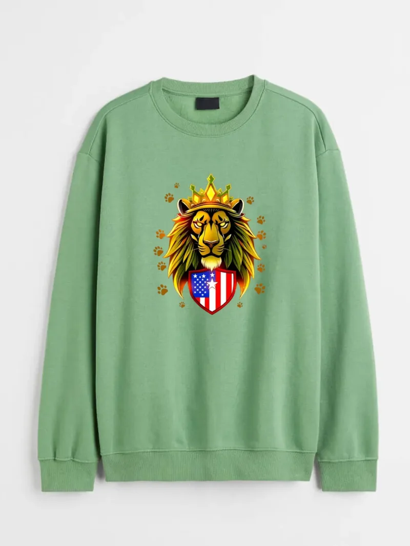 My Heart Belongs To A Soldier Sweatshirt - Image 2