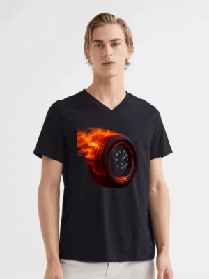This Trucker Runs On Coffee  Country Music T-Shirt
