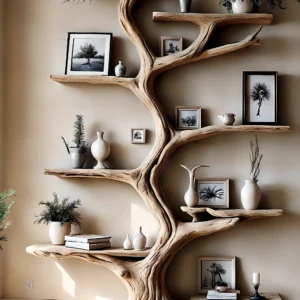 Children’s Tree Bookshelf – Wall-Mounted Wooden Bookcase