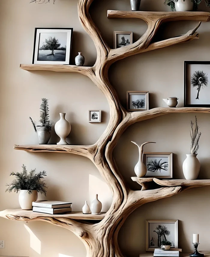 Children’s Tree Bookshelf – Wall-Mounted Wooden Bookcase