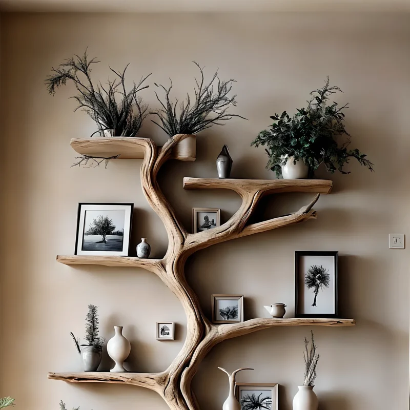 Children’s Tree Bookshelf – Wall-Mounted Wooden Bookcase - Image 3